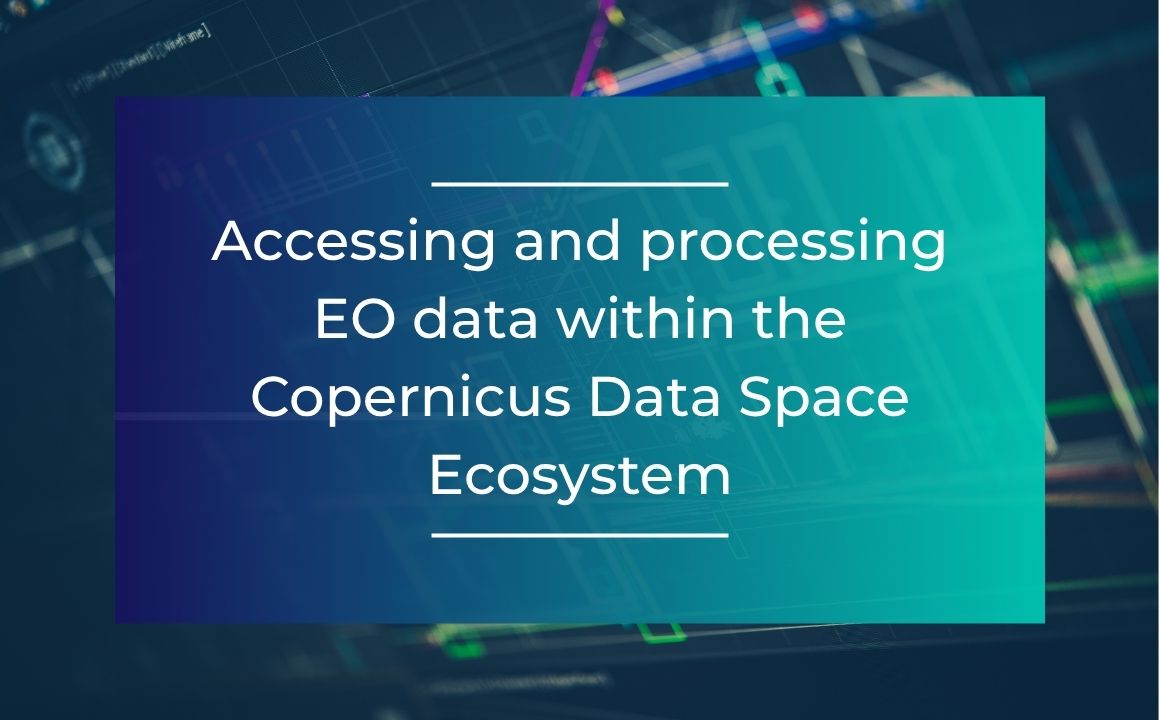 Accessing and processing EO data within the Copernicus Data Space ...