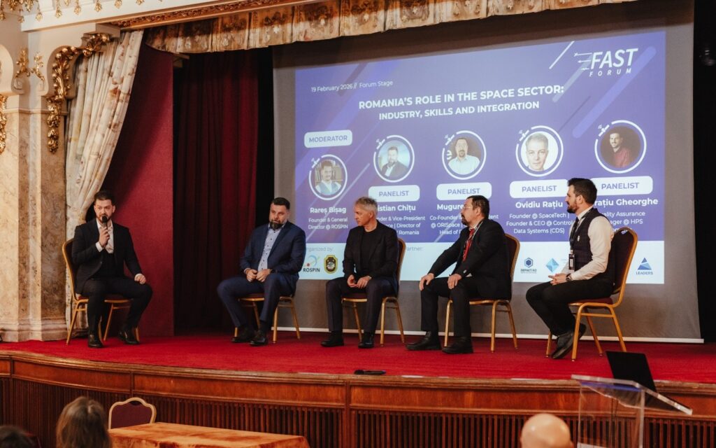 On 19–20 February 2026, more than 200 students, young professionals, researchers, entrepreneurs and industry leaders gathered at the National Military Club (Cercul Militar Național) in Bucharest for FAST Forum Conference 2026 – Future of Air & Space Technology, Romania's only conference dedicated to the future of air and space technologies. ...